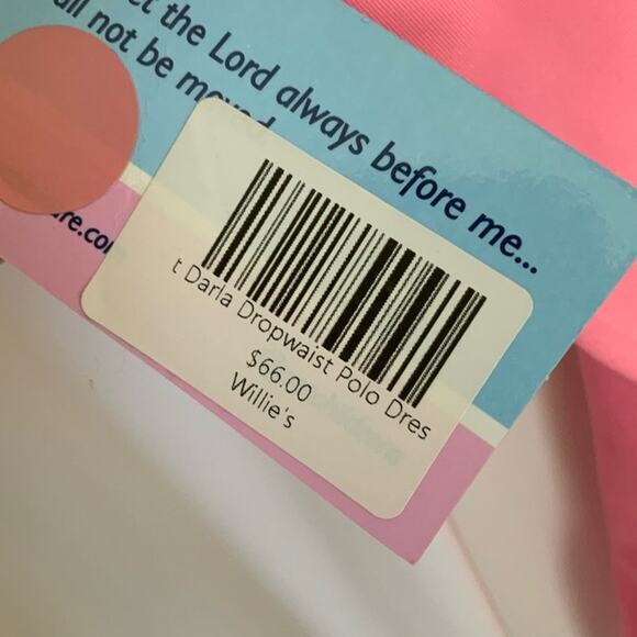 Set DARLA DROPWAIST POLO DRESS LS NWT size 11/12 - Picture 2 of 4